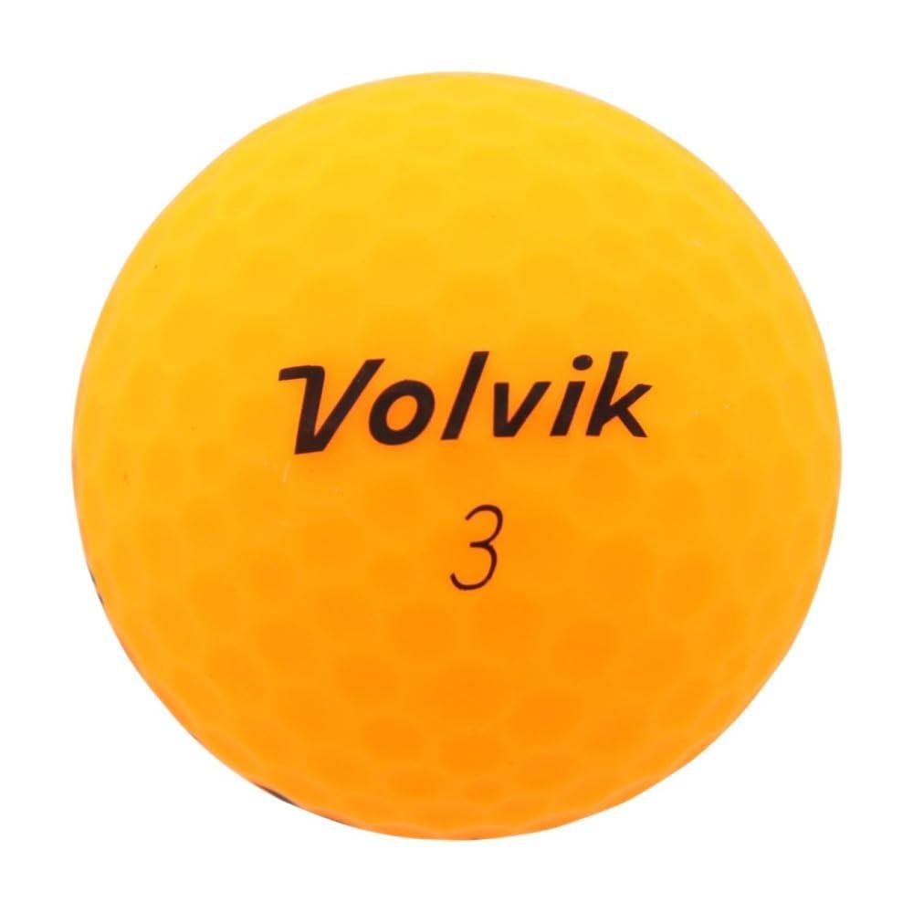 Volvik XT AMT Golf Balls, VOLVIK VIVID XT AMT, Orange (3 Balls per Sleeve)