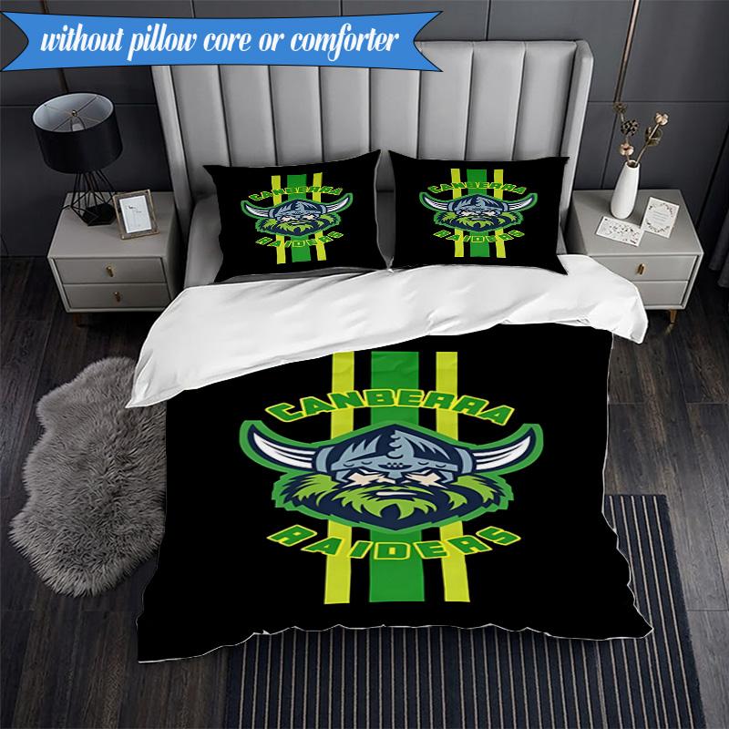 3PCS Canberra Camouflage Warrior Bedding Set 2D Printing (Includes 1 Duvet Cover + 2 Pillowcases Coreless), Bedroom decor,Fan gift