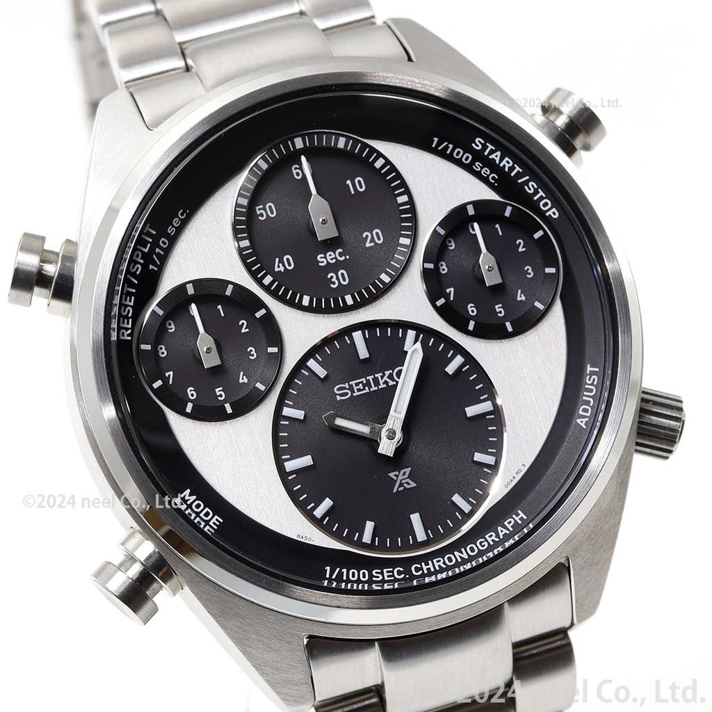 Prospex Speedtimer Solar Chronograph Sekundentaktung Weiß SBER001 [Seiko Uhr] 1/100 Herren