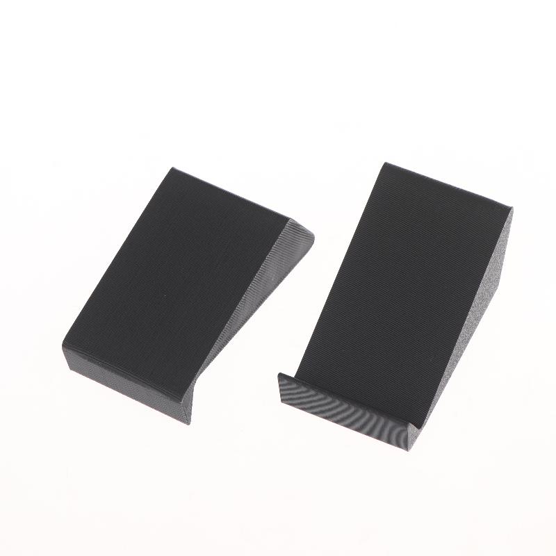 2Pcs For Desktop Monitor Speaker TV Audio Speaker Bracket Feet Adjustable Audio Support Universal Soundbar Stand Base