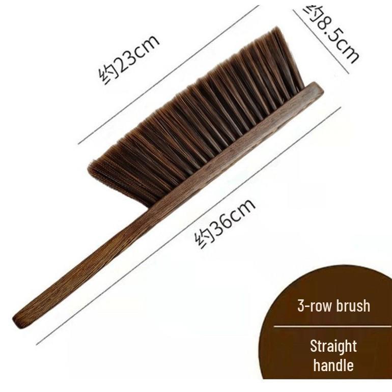 

Расширенная деревянная щетка для кровати с мягкой щетиной из куриного крыла Natural Chicken Wing Wood