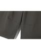 BASEMOMENT Cinch Back Curved Bermuda Pants Mocha Smoke
