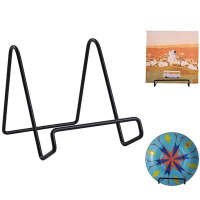 Wrought Iron Photo and Tablet Display Stand - Decorative Metal Frame Holder