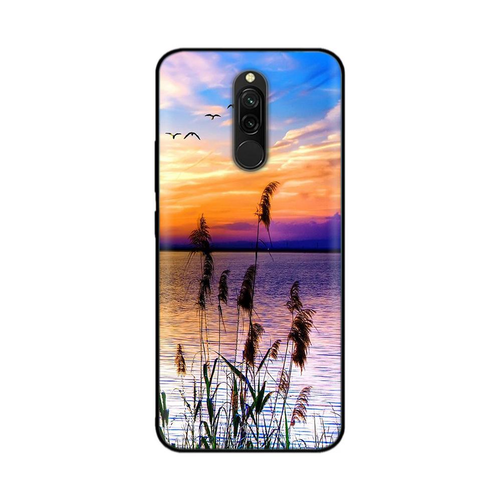 For Xiaomi Redmi 8 Case Redmi8 Painted Back Cover Soft Silicone Phone Case For Xiomi Redmi 8 Hongmi8 TPU Bumper Coque 6.22 Inch