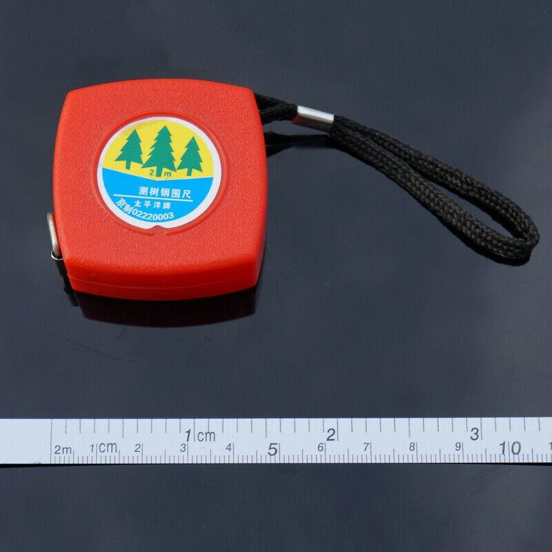 2 Meters Red Retractable Metric Measuring Diameter Tape Measure Tools AU