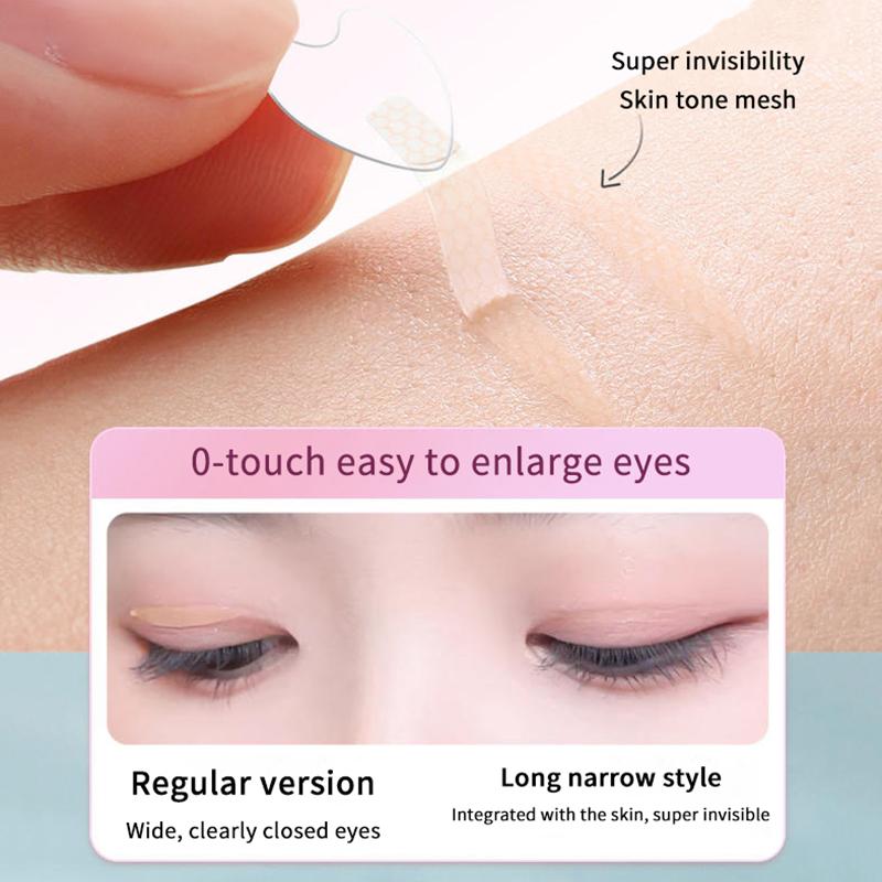 Eyelid Lift Strips Clear Shaping Big Eyes Lasting Invisible Natural Self-Adhesive Double Fold Eyelid Tape Sticker Makeup Tools