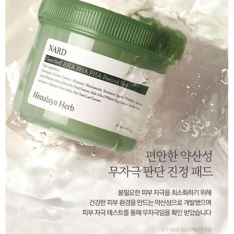 Nard Heartleaf AHA BHA PHA Peeling Pad