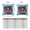 Kpop Demon Hunters Zoey Huntrix Pillowcase Polyester Cushion Cover Decor Pillow Case Cover Home Square 45X45Cm