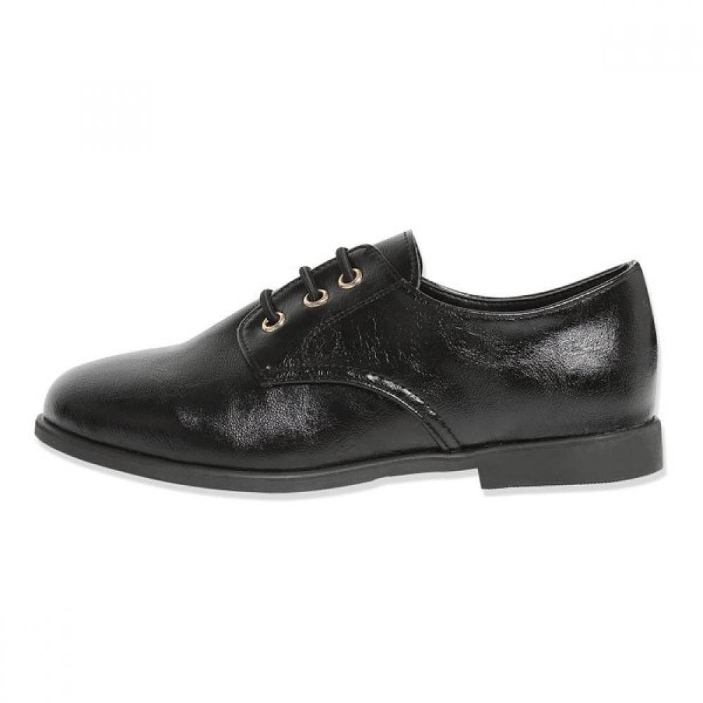 The Coffee Bean   Tea Leaf Black Enamel Loafer Ba11af01bk