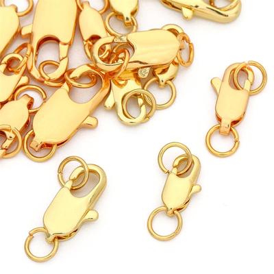 Kupferschnallenverschlüsse für DIY Halsketten, Armbänder, Ohrringe, Schmuckherstellung, Bastelzubehör