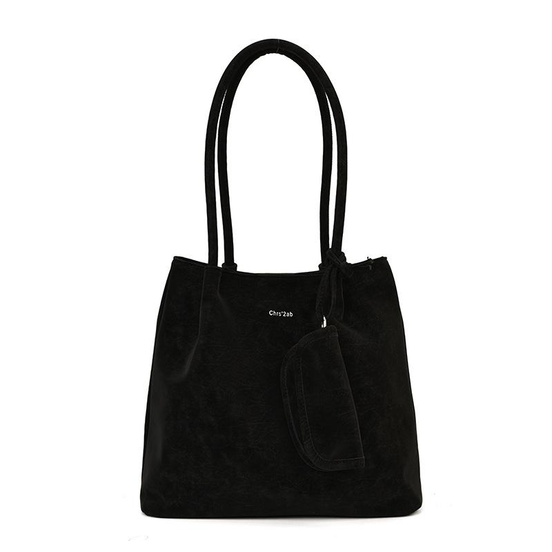 Tragetasche, Eine hochwertige, Retro- und vielseitige Einzelschultertasche mit großem Fassungsvermögen für den Arbeitsweg