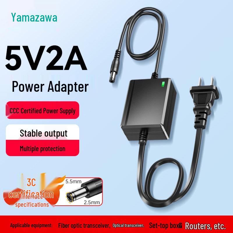 

ShanZe 12V 1A Power Adapter for Router, Set-top Box, Monitor, Security Camera, Desk Lamp, and External Hard Drive