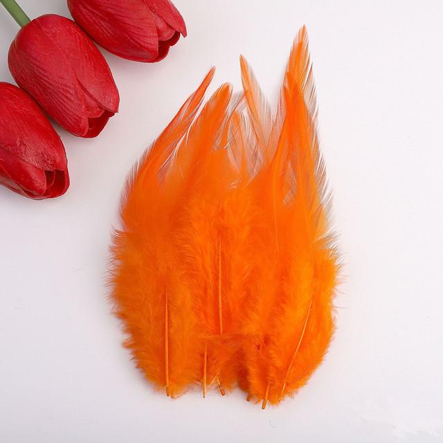 20pcs White Pheasant Feathers Diy Christmas Home Decoration Dream Catcher Chicken Plumes For Wedding Novelty Accessories Crafts