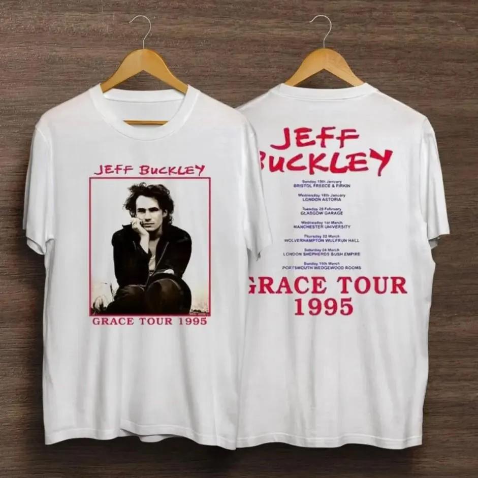 

Jeff Barkley Tshirt Grace album Tshirt Jeff Barkley fan gift pure cotton allseason casual loose streetwear shirt S