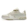 Anta Aoyu Non-Slip Shock Absorption Low-Top Skate Shoes Women Skate Shoes White Yellow 122238073-2