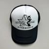 Neue coole Street Hip Hop Buchstaben bunte Netz-Baseballkappen für Männer und Frauen, Baumwolle, Sommer, verstellbar, atmungsaktiv, Snapback Sportkappen