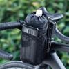 Velkokapacitní taška držák na jídlo, svačinu, láhev na vodu na kolo, přenosný organizér na nápoje na kolo pro cyklistiku