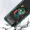 Game Genshin Impact Luxury Case For Samsung Galaxy Z Flip 3 4 5G Funda ZFlip 3 Black PC Hard Back Phone Capas