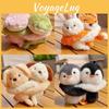 Cute Rabbit Monkey Fox Dog Penguin Cartoon Animal Pair Plush Pendant Toy