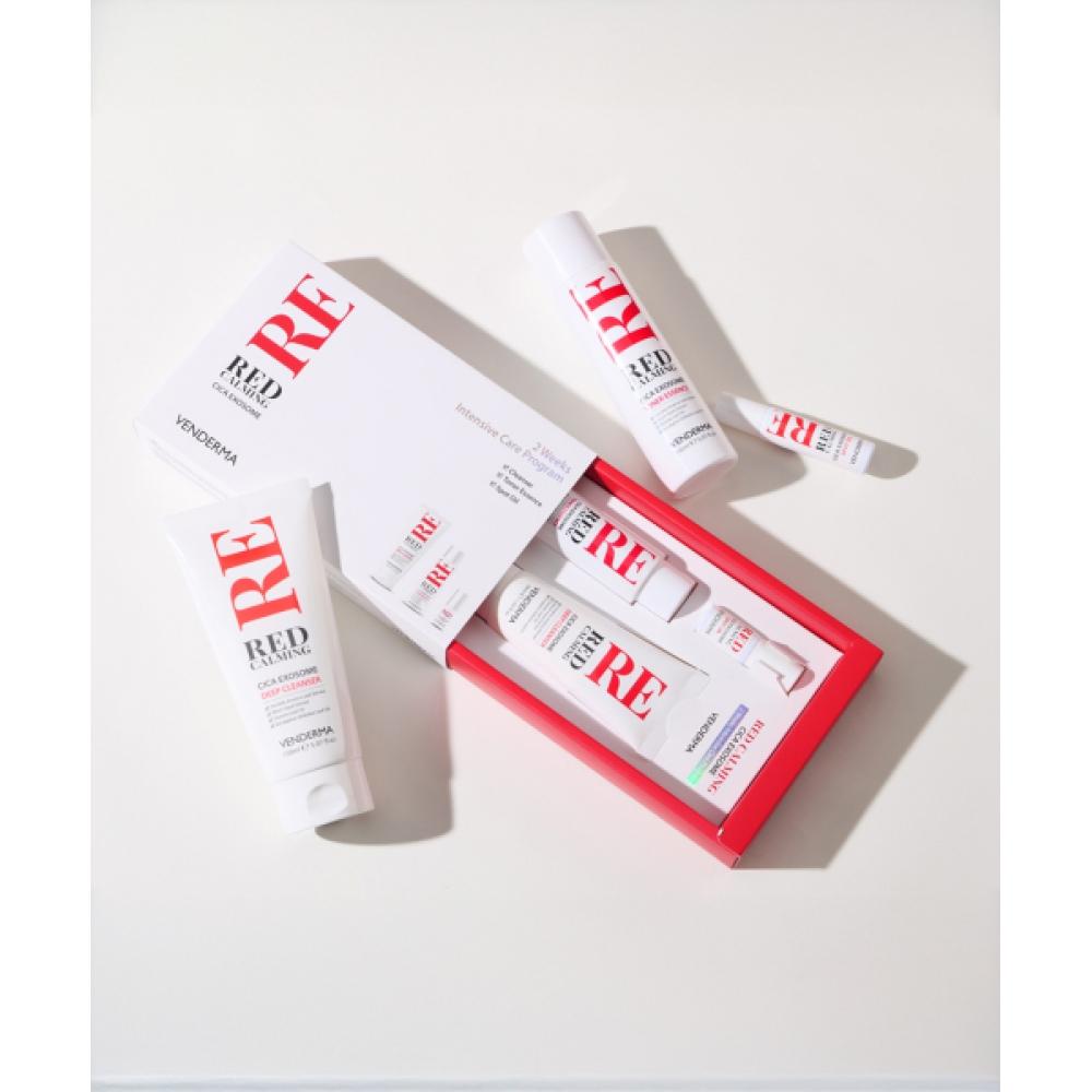 Venderma Red Calming Cica Exosome Набор для 2-недельной интенсивной программы ухода NONE