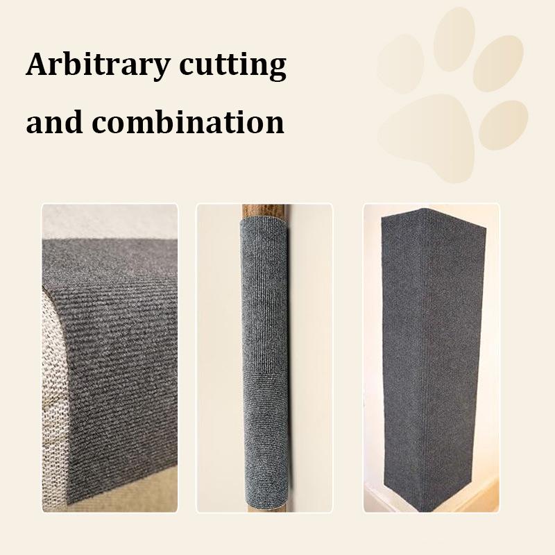 Wall Cat Scratching Board Vertical Wear-Resistant Climbing Board Super Large Cat Claw Board Scratching Puzzle Toy