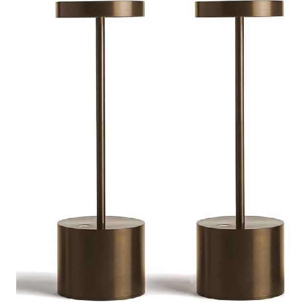 

Модернизированная беспроводная настольная лампа, аккумулятор 5000 мАч, водонепроницаемость IP54, алюминиевый сплав, 3 цветовых режима, плавная регулировка яркости до 40 часов, для коричневый