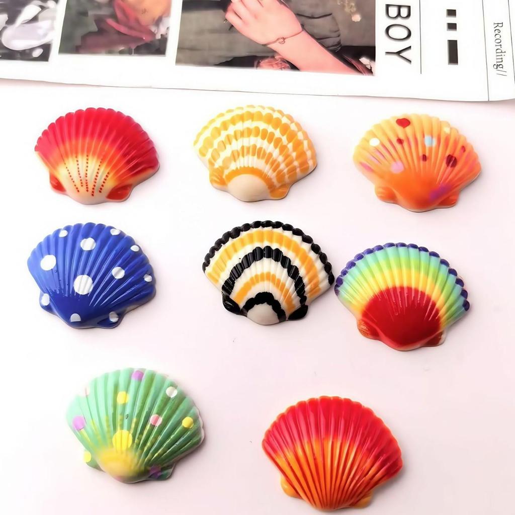 Electroplated Resin Ornaments: Shell, Cream Glue for DIY Hair Clips, Phone Cases, and Shoe Buckles