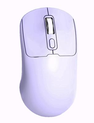 Mouse Wireless, Bluetooth 5.2 + 2.4G, Reîncărcabil, Silențios, Reglare DPI pe 3 Niveluri, Ușor, Economisitor de Energie, Design Ergonomic, Potrivit pentru