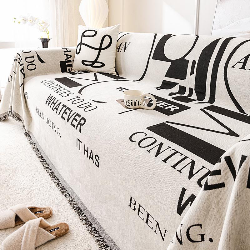 Clearance Chenille Four Seasons Universal Sofa Towel Non-Slip All-Inclusive Sofa Cover Universal Cover Cloth