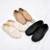 Comforty Men Slippers Summer Men's Slip On Loafers Waterproof Sandals Fashion Men's Beach Flip Flops Soft Sandals With Support
