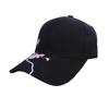 Baseballmütze mit Pfirsichblütenstickerei für den Sommer im koreanischen Stil für Damen, Freizeitmütze mit Entenzunge, Sonnenschutzkappe, Sonnenschirmhut