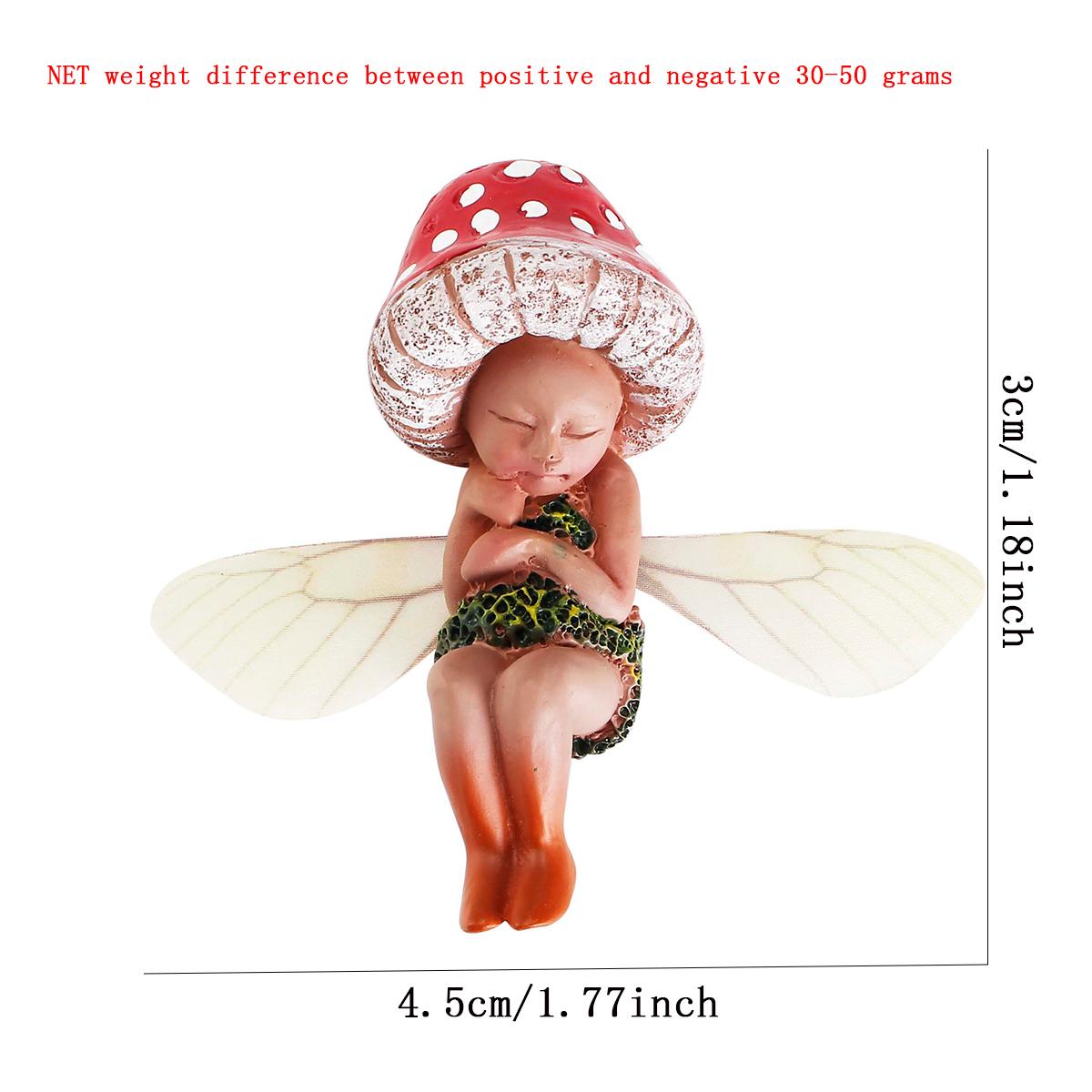 

Украшения из смолы в виде грибного гнома-эльфа L