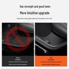 Carbon Fiber Rear Door Sill Strips & Under-Seat Corner Protectors for Tesla Model 3/Y