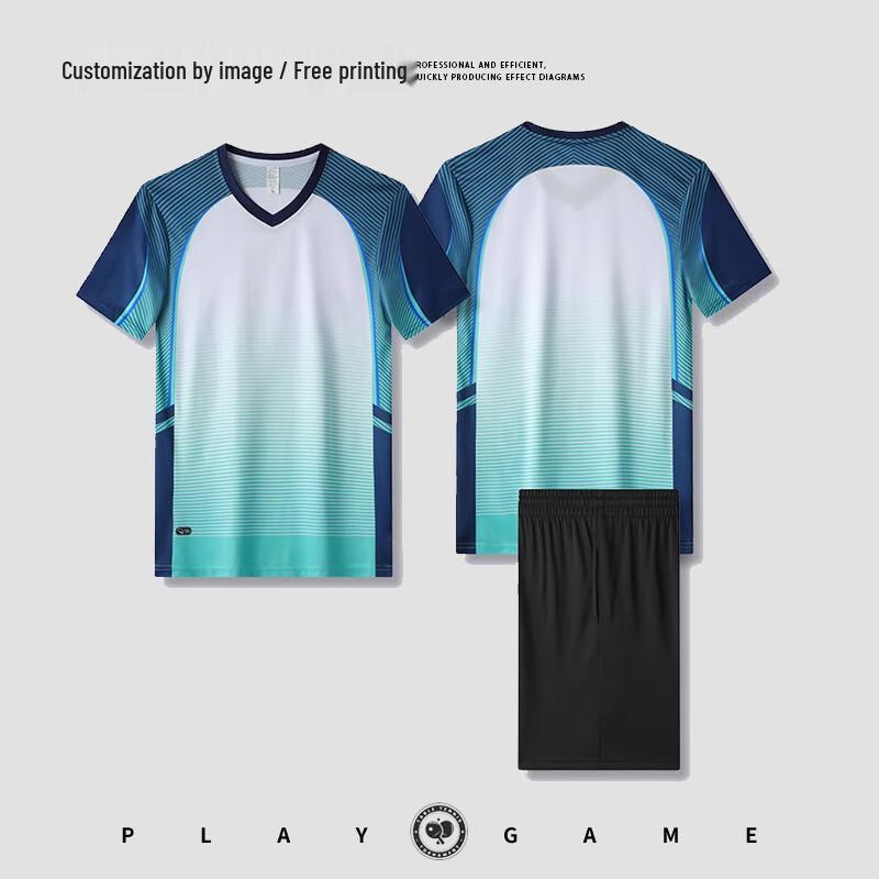 Chiwu Unisex Quick-Dry Volleyball Uniform Set