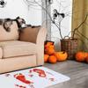 Halloweenská podložka do koupele Bloody Footprint Strašidelná krev Koupelnové podložky omyvatelné Nové
