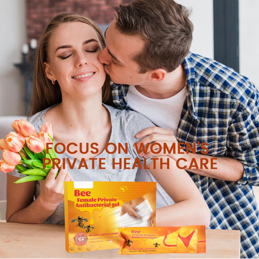 Maintenance Gel For Women's Skin. Daily Female Care Helps Women Recover Dry And Relaxed Feeling