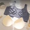 Seamless Mesh Plus-Size Anti-Sagging Bra for Large Breasts - Slimming, Anti-Exposure, Full Coverage, Thin Style