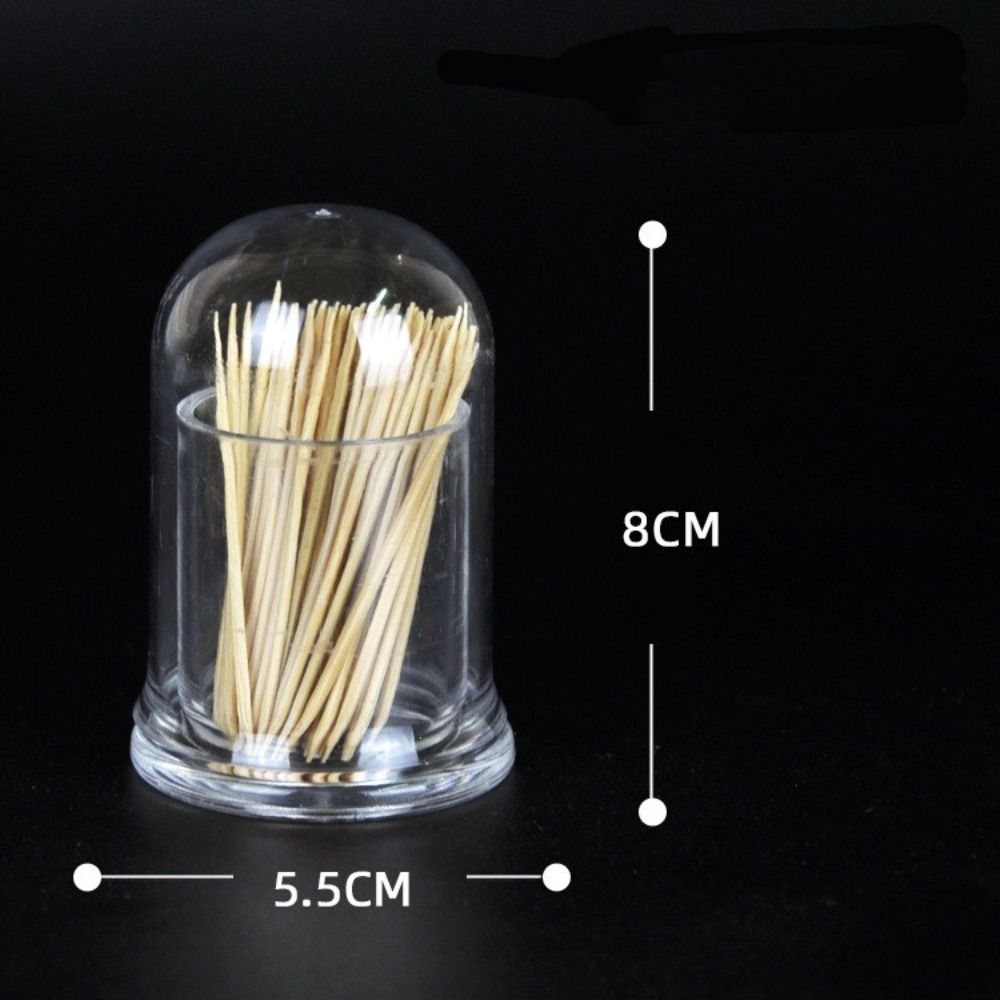 Dust-proof Toothpick Bottle Thickened Cotton Swab Holder Creative Storage Box  Home