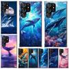 Humpback Whale Sea Giant For Samsung Galaxy Note 20 Ultra 9 8 10 Pro Phone Case S10E S10 Lite S9 Plus S8 + S7 Edge A6 A7 A8 J4 J