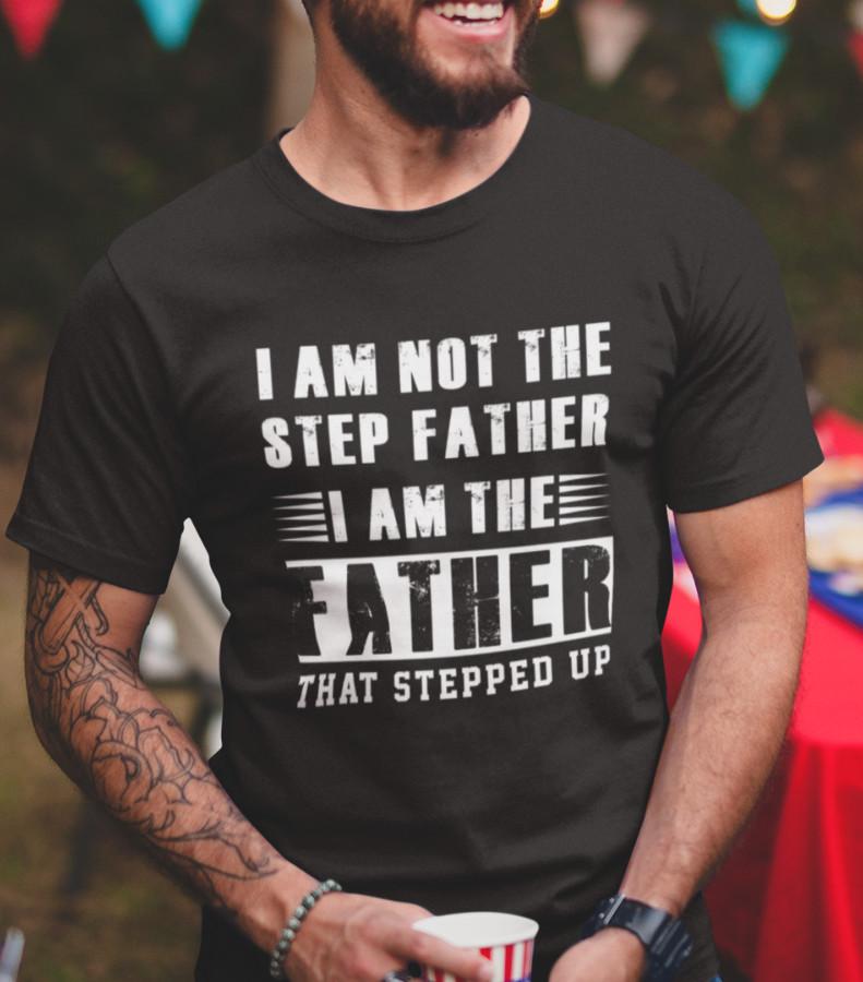 

Подарки на День отца отчиму, Подарки для отчима, Подарки для отчима футболка 4XL