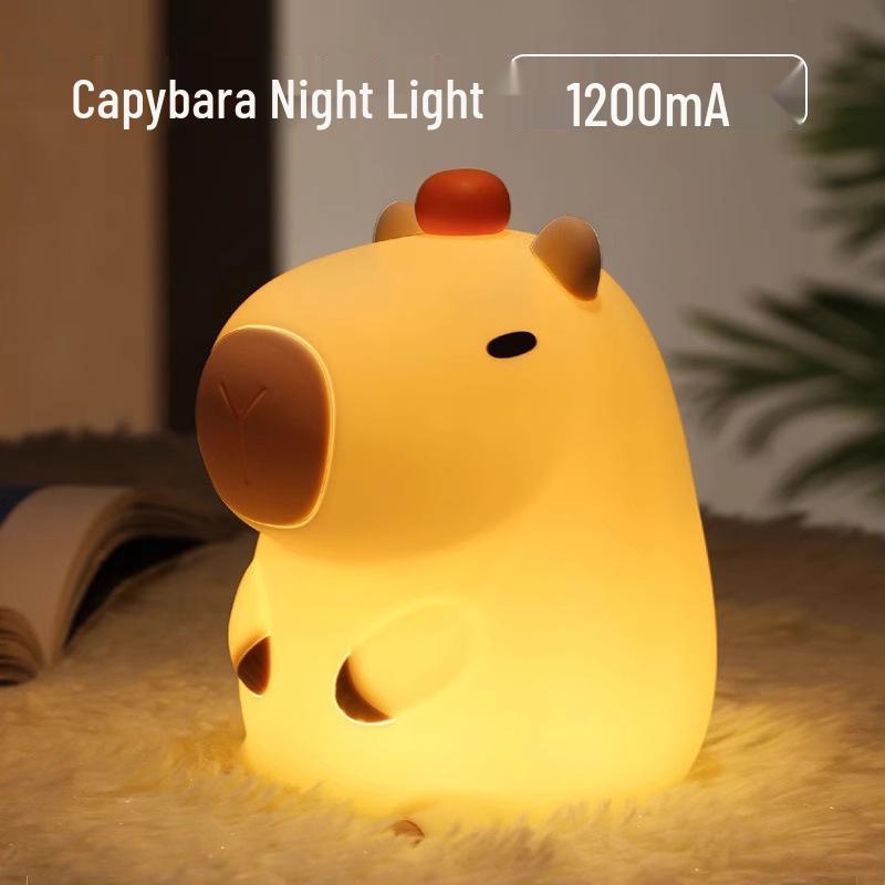 Capybara Night Light: Versatile Gift for Birthdays, Graduations, Kids, Friends, and Father's Day
