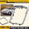 Manual Transmission For VW Volkswagen Passat B6 2005 2006 2007-2011 Gear Shift Knob Shifter Gaiter Bottom Frame Car Accessories