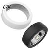 Outdoor Activity Ring Case 2 Pcs Silicone Protector for Oura Ring5, Ultra-Thin Smart Sleeve, Scuff Guard Scratch Resistant Waterproof All Round Daily