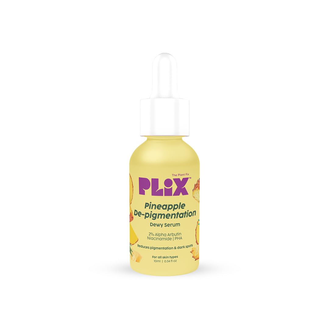 The Plant Fix Plix Alpha Arbutin & Niacinamide Dewy Face Serum 10ml Pack of 1 for Pigmentation