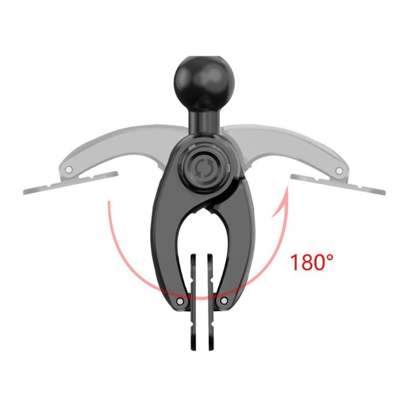 360 Degree Adjustable Rotation Phone Brackets Adhesive Base 17mm Ball Joint Adapter For Handfree Video Calls