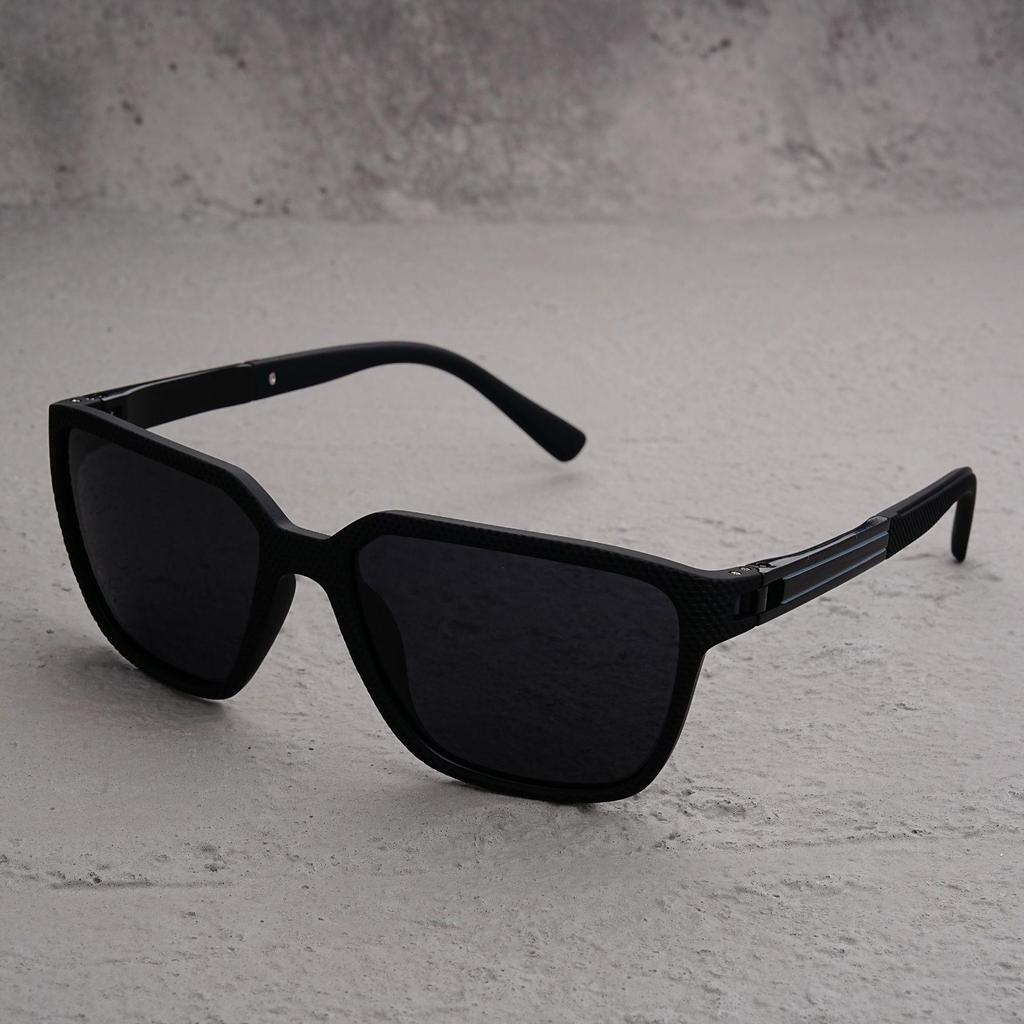 New Retro OGA Series Polarized Sunglasses - Classic Square Frame with Spring Hinges for Driving & Sports