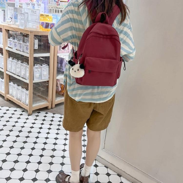 Stylish and Practical School Bag Women's Nylon Backpack for Students and Travel