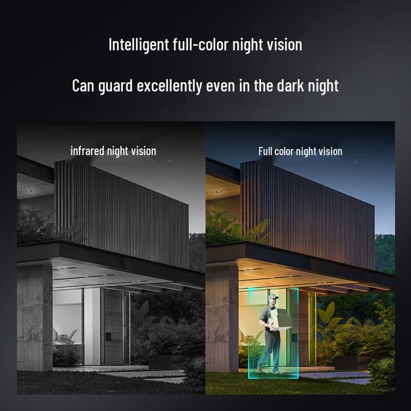 4G Wireless Outdoor Security Camera with Full-Color Night Vision (CN version)