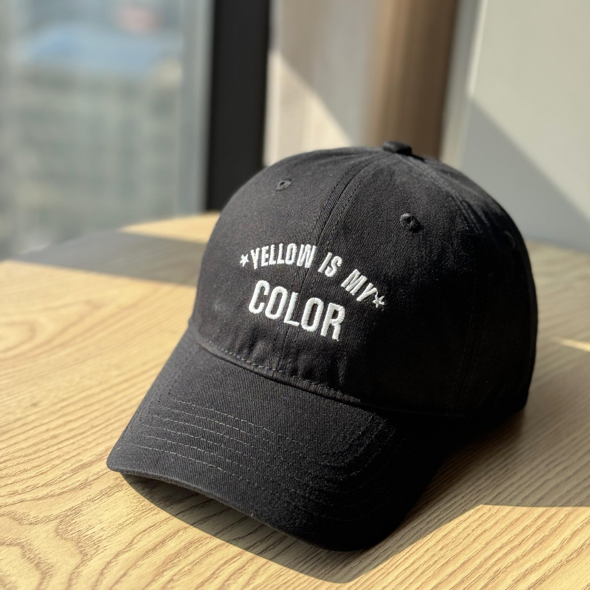 High-quality women s summer letter-embroidered baseball cap, men s Korean-style couple s washed soft-top duckbill cap, sun hat Adult54-60Adjustable