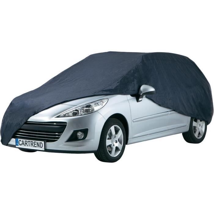 Bâche de protection - CARTREND - Universelle - 493 x 209 x 152 cm - Polyester - Gris/Bleu